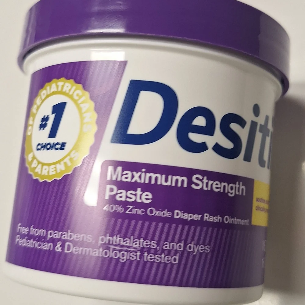 New No Box Desitin Maximum Strength Diaper Rash Paste 16 Oz